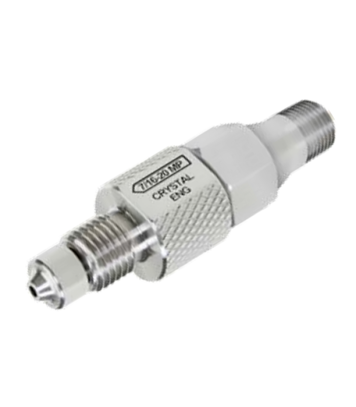 Crystal MPM-1/8MPT CPF Male x 1/8" NPT Male (Swivel)