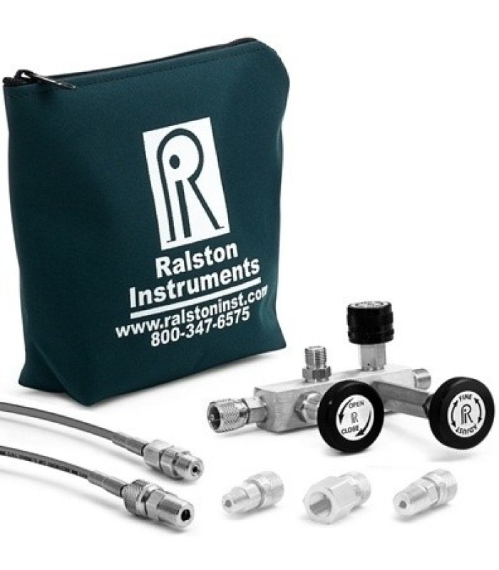 Ralston QSCM-2MSA-6M-1M Pressure Calibration Manifold Kit (345 Bar)