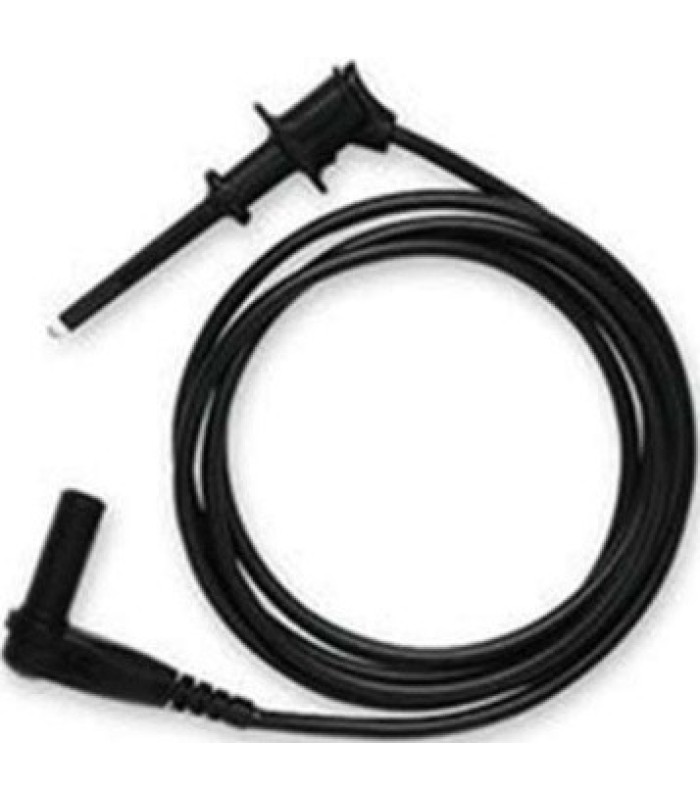 Pomona 6244-48-0 Black 48" Banana Plug to Mini-Grabber Test Lead