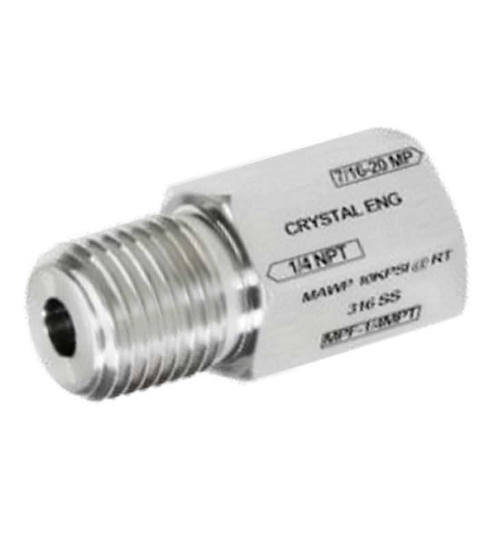 Crystal 4714 CPF Female x 1/4" NPT Male (1000 BAR)