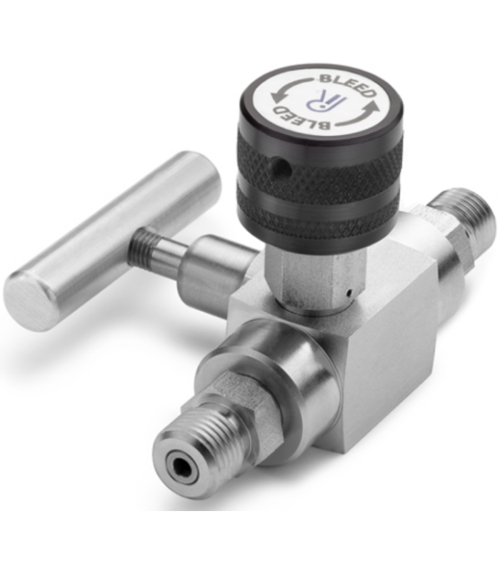 Ralston QTHA-BLS0-HH Stainless Steel Block & Bleed Valve