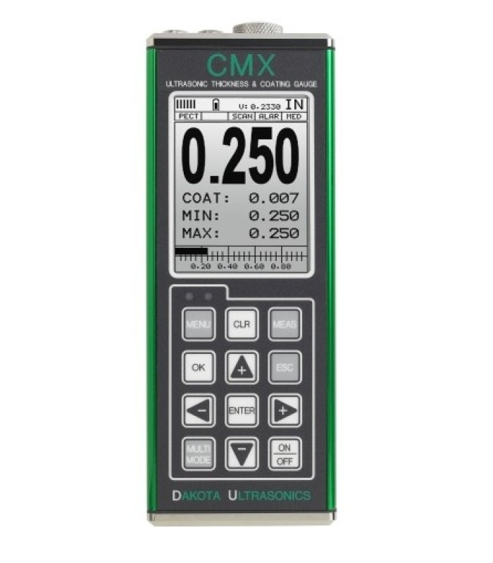 Dakota CMX Material & Coating Ultrasonic Thickness Gauge