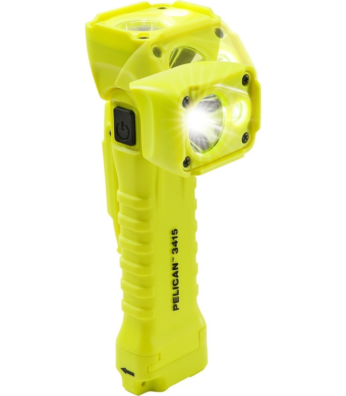 Pelican 3415M Articulating Magnetic LED Torch (Yellow)