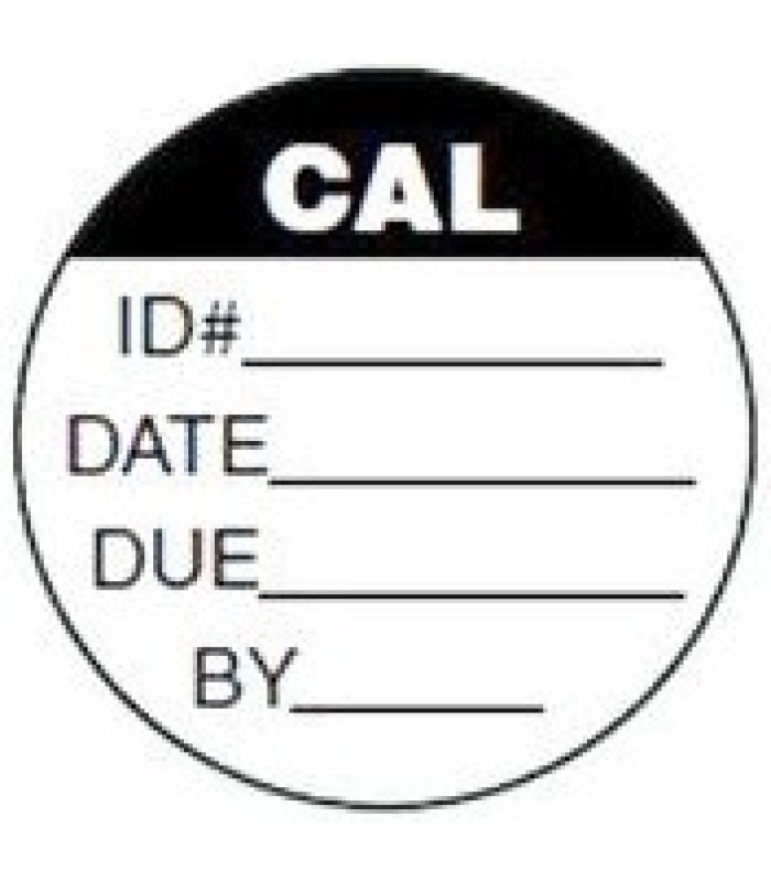 Circular Calibration Labels 5355C