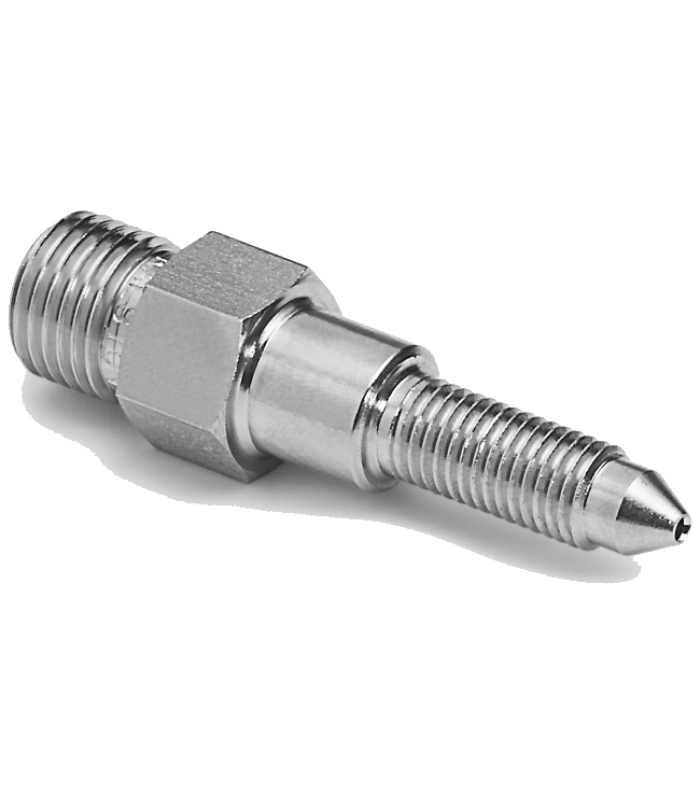 Ralston XTHA-FRS0 Male Quick-Test XT x 5/16"-24 Male UNF DP Transmitter Adapter (Stainless Steel)