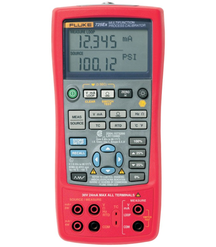 Fluke 725Ex Multifunction Process Calibrator - Currently Unavailable