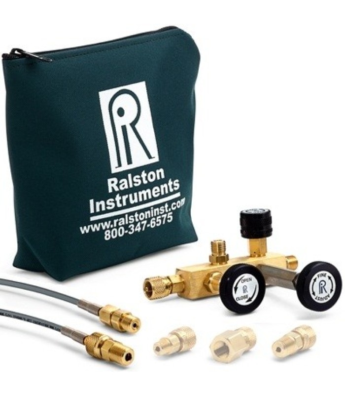 Ralston QTCM Brass Pressure Calibration Manifold