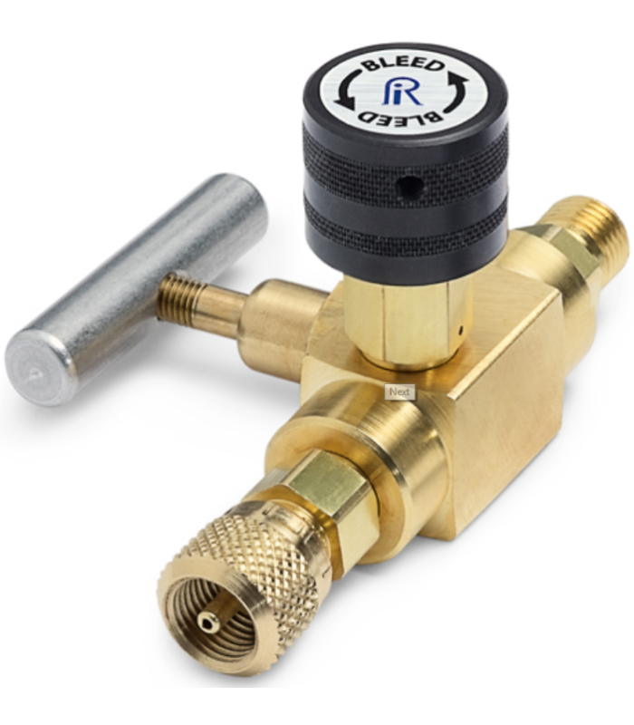 Ralston QTHA-BLB0-HC Brass Block & Bleed Valve