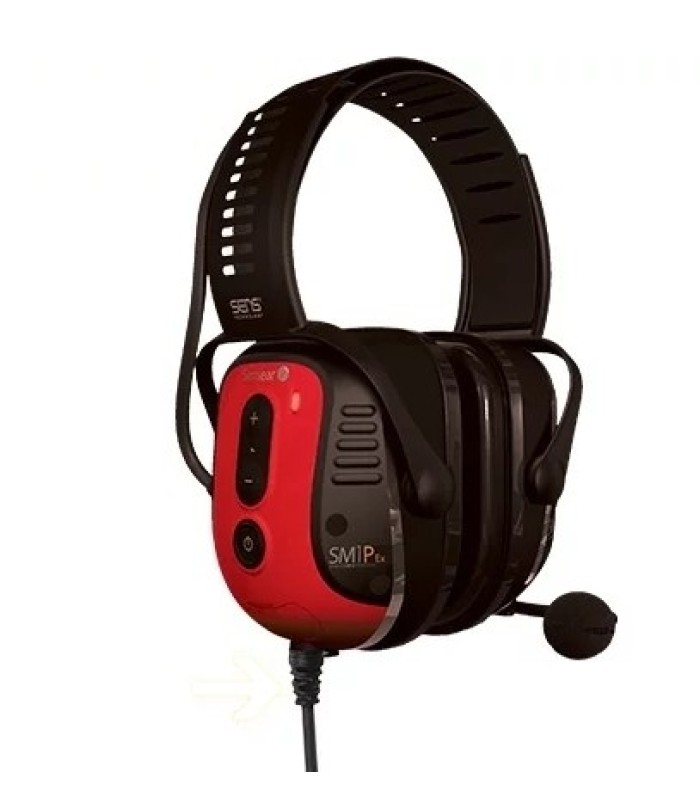 Sensear SM1PBEX02 Intrinsically Safe Headband Headset