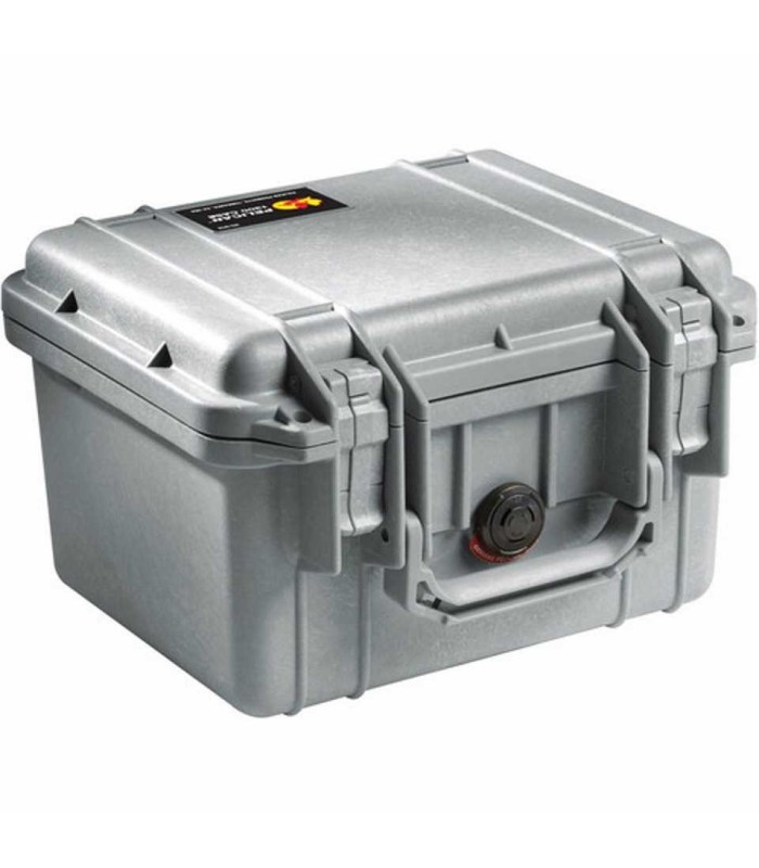 Pelican 1300 Protector Case with Foam (Silver)