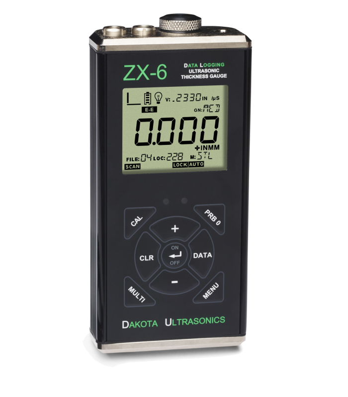 Dakota ZX-6DL Multi-Mode Ultrasonic Thickness Gauge