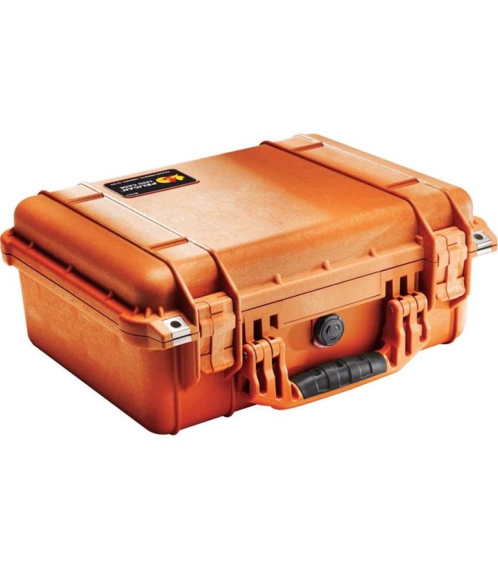 Pelican 1450 Protector Case with Foam (Orange)