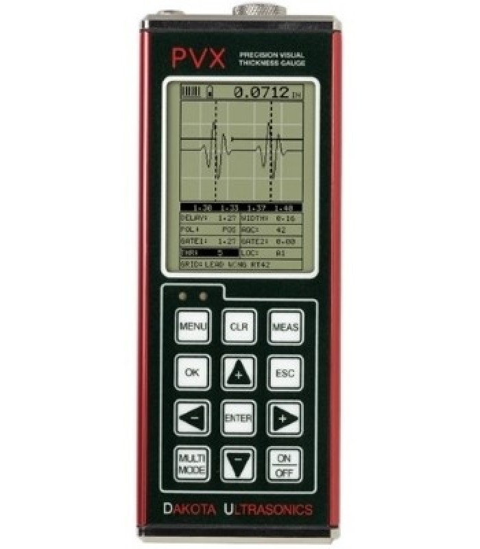 Dakota PVX v2.0 Precision A/B Scan Ultrasonic Thickness Gauge