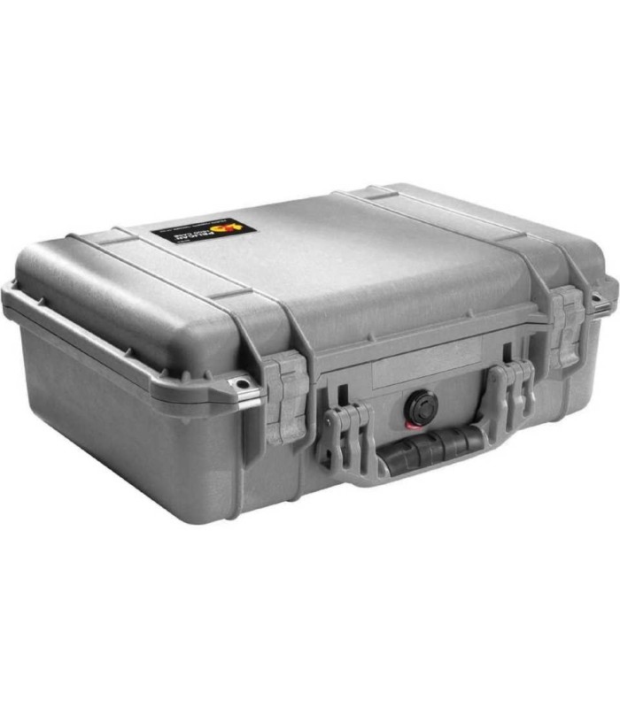 Pelican 1500 Protector Case with Foam (Silver)