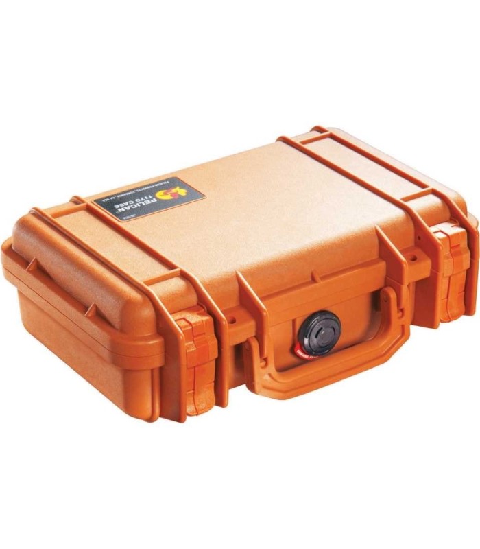 Pelican 1200 Protector Case with Foam (Orange)