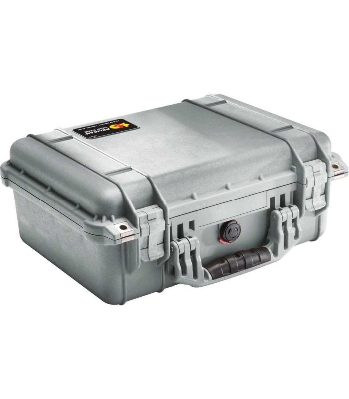Pelican 1450 Protector Case with Foam (Silver)