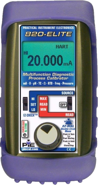 PIECAL 820 Elite Multifunction Process Calibrator - Transtek