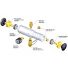 Ralston DV0V Pneumatic Vacuum Hand Pump (-25" Hg)