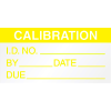 Mini Calibration Labels Yellow 5354C-Y