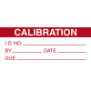Standard Calibration Labels Red 5353C-R