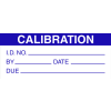 Standard Calibration Labels Blue 5353C-BL
