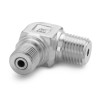 Ralston QTHA-2MSL Male Quick-Test x 1/4" Male NPT 90 Degree Elbow Adapter (Stainless Steel)