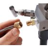 Ralston QTHA-1MB1 Male Quick-Test x 1/8" Male NPT Adapter with Check Valve