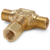 Ralston QTHA-HFCB-2F Male Quick-Test x Female Quick-Test x 1/4" Female NPT Branch Tee Adapter