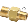 Ralston QTHA-1MB1 Male Quick-Test x 1/8" Male NPT Adapter with Check Valve