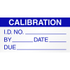Mini Calibration Labels Blue 5354C-BL