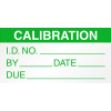 Mini Calibration Labels Green 5354C-G