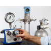 Ralston QTVC Pressure Volume Controller (210 Bar) with G 3/8 FBSPP Gauge Adapter & G 1/4 FBSPP Process Connections