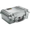 Pelican 1450 Protector Case with Foam (Silver)