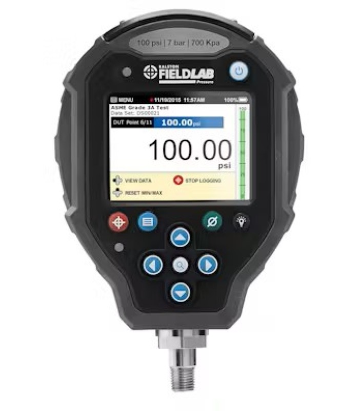 FieldLab FLP1-GV-XH-W1 with 0 to 10,000 PSI Sensor and ATEX / IECEx with Wireless Module Installed
