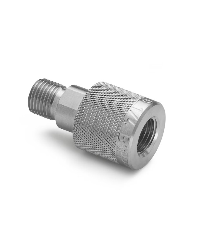 Ralston QTHA-2FS0-RG-QD Male Quick-Test x G1/4" Female BSPP Quick-Connect Adapter