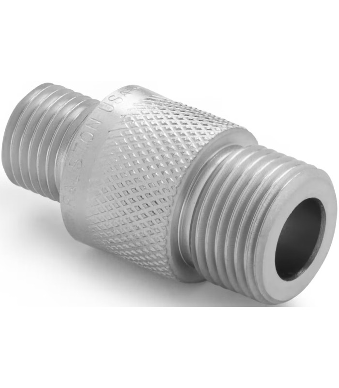Ralston QTHA-3MS0-RS-D6 Male Quick-Test x G3/8" Male BSPP Adapter with Internal Sealing