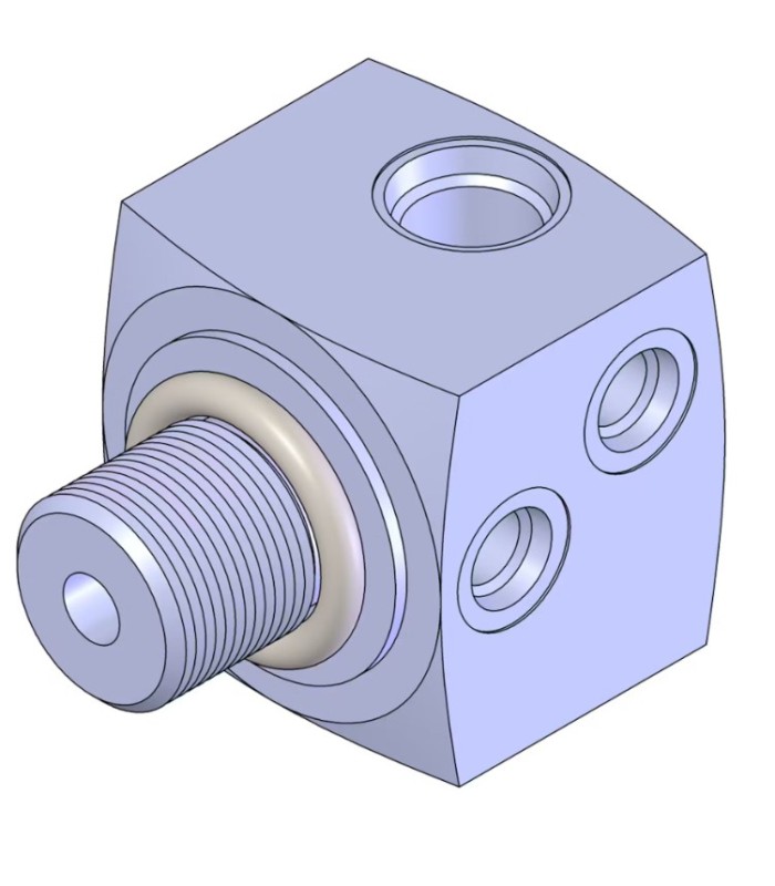 Ralston Nitropak Tank Valve Block