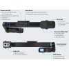 Ecom Visor-Ex 01 Smart Glasses + Smart Ex 02 Smartphone Combo Kit (Ex-Demo)