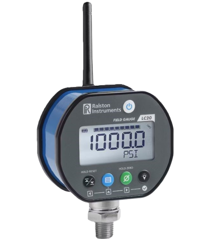 Ralston LC20 100psig Digital Pressure Gauge with Bluetooth