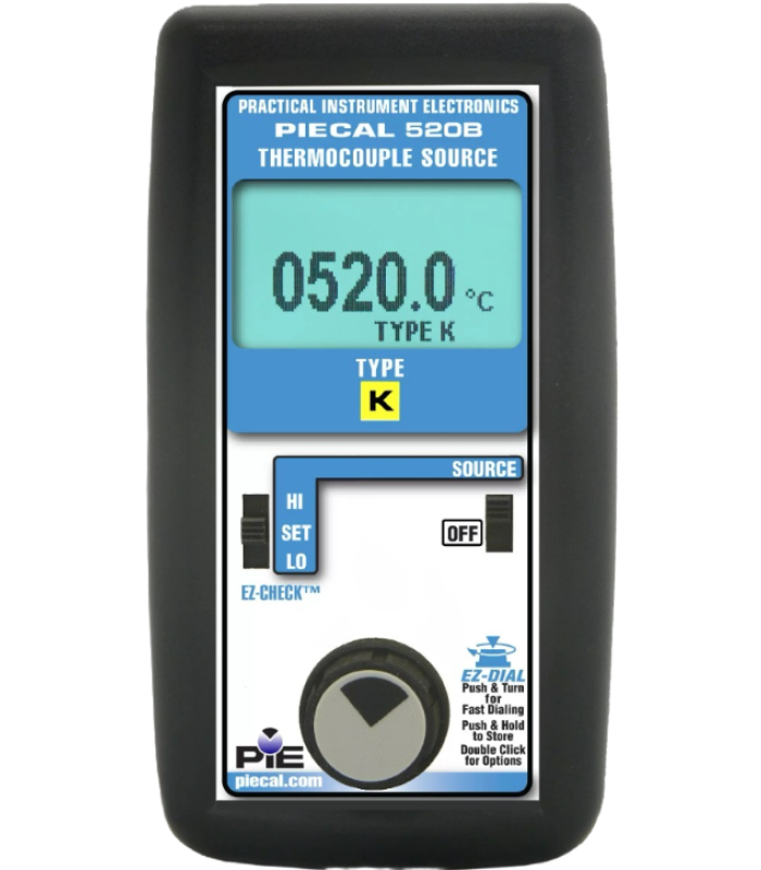 PIE 520B-K Type K Thermocouple Calibrator
