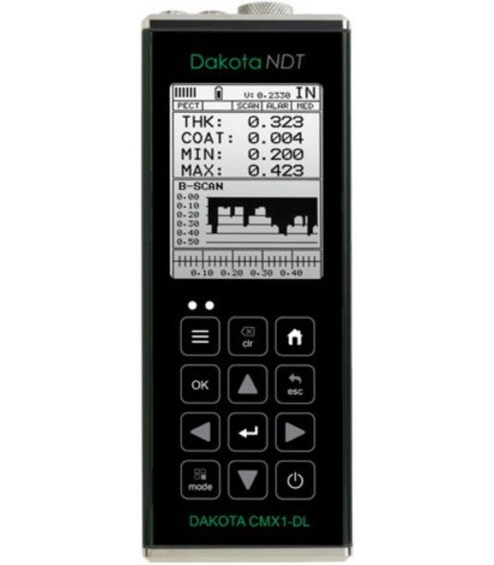 Dakota CMX1-DL Data Logging Ultrasonic Corrosion Thickness Gauge