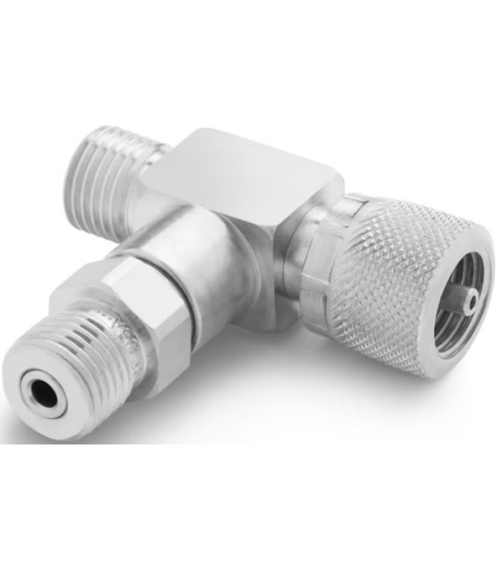 Ralston QTHA-HCHS Male Quick-Test x Female Quick-Test x Male Quick-Test Branch Tee Adapter