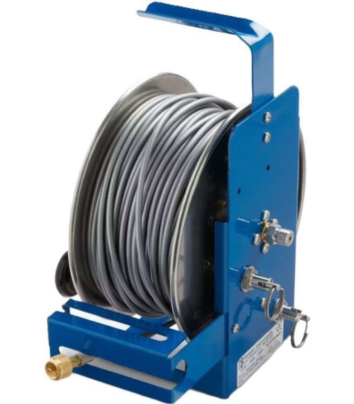 Ralston QTHR-QT-50ft Quick-Test Hose Reel (50ft Hose, Brass Connections)