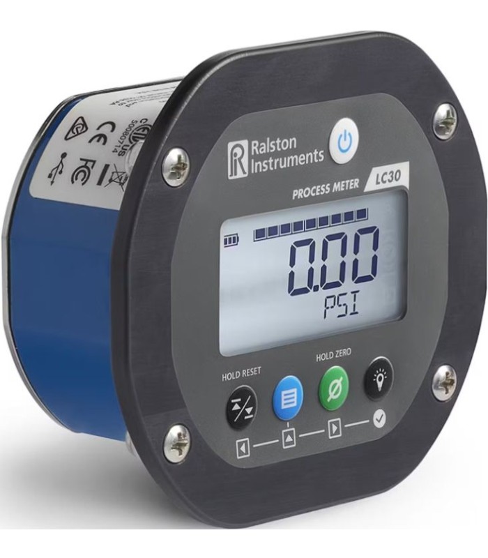 Ralston LC30 3,000psig Panel Mount Digital Pressure Gauge