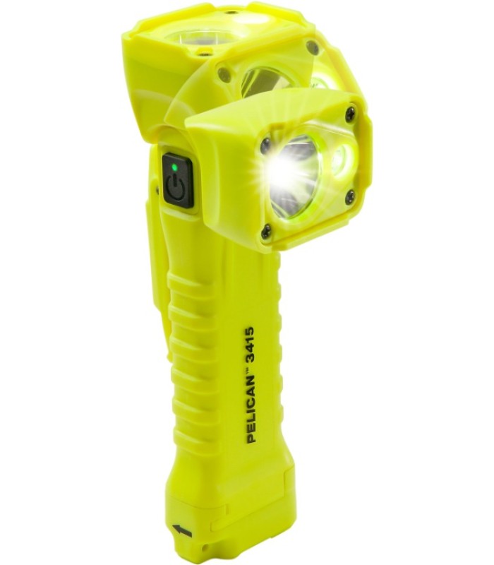 Pelican 3415M Articulating Magnetic LED Torch (Yellow)