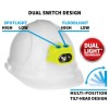 Nightstick XPP-5454GC Intrinsically Safe Dual Light Headlamp with Helmet Mount Kit