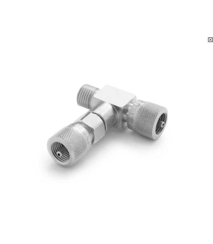 Ralston QTHA-HCCS Male Quick-Test x Female Quick-Test x Female Quick-Test Branch Tee Adapter