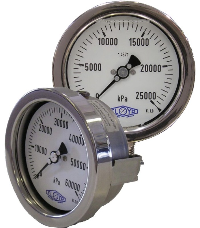 Floyd Australia PBX Series Heavy Duty Analogue Pressure Gauge