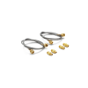 Ralston QTHA-KIT6-2M Quick-test QT hose and adapter kit with (2) 2M hoses, (2) 1/8" MNPT, (2) 1/4" MNPT adapters