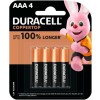 Duracell AAA Alkaline Batteries (Copppertop) 4 Pack